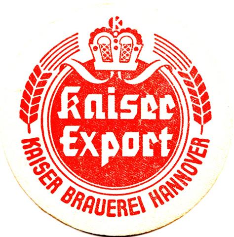 hannover h-ni kaiser rund 2a (215-export-breiter rand-rot)